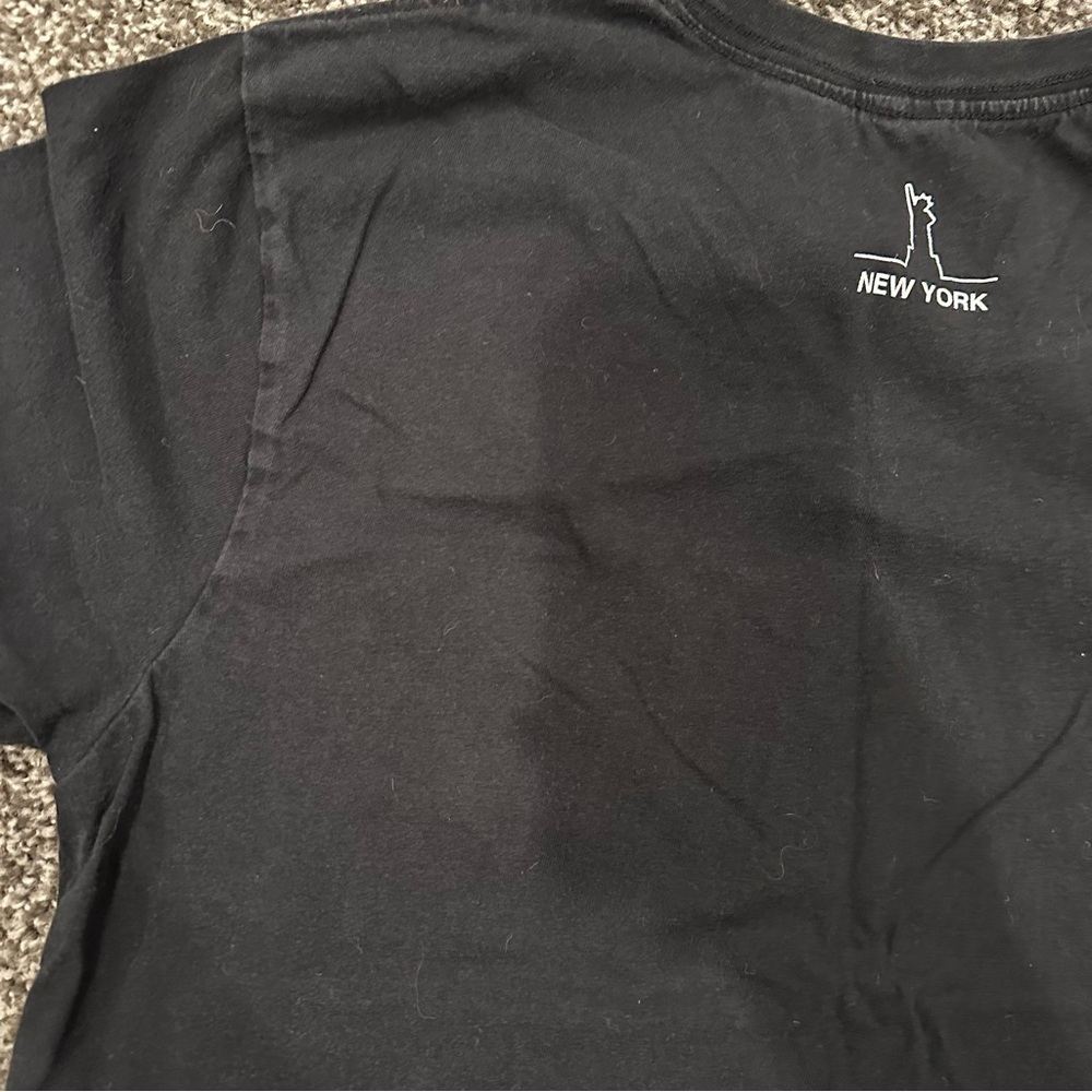 Black nyc Skyline cotton T-Shirt - Picture 11 of 11